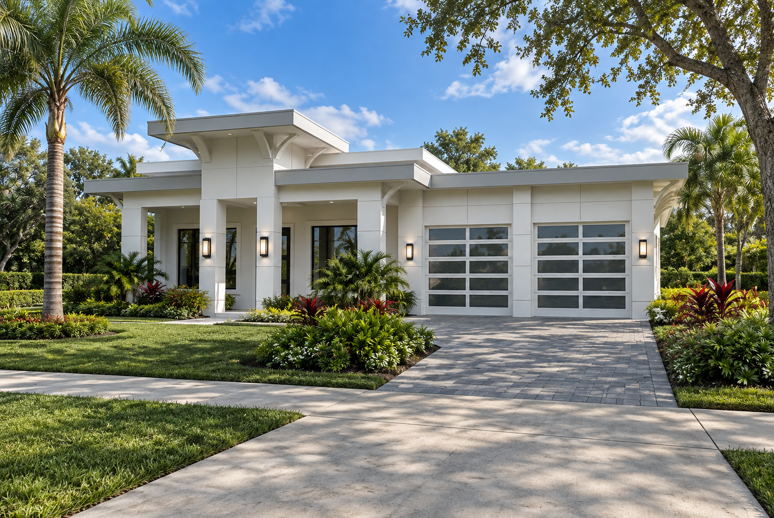Contemporary home exterior