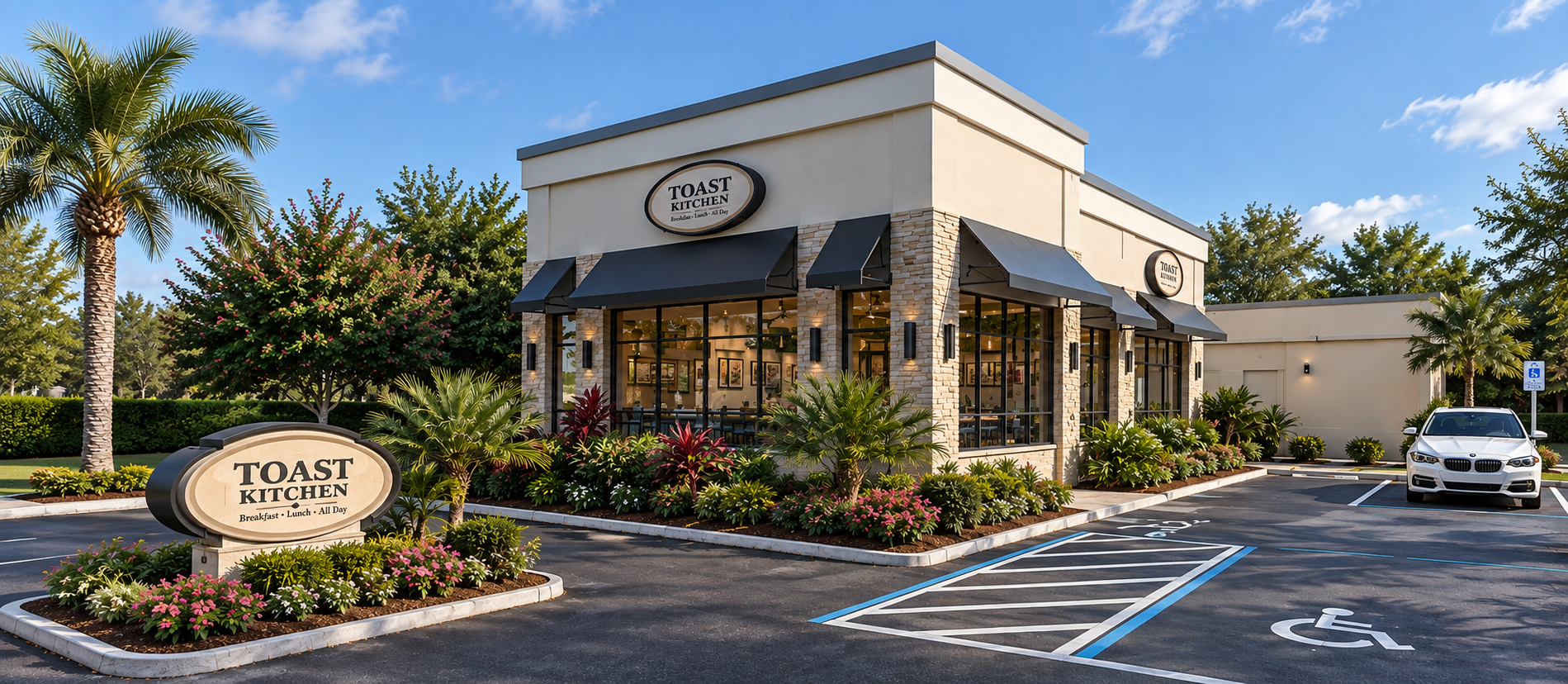 Toast Kitchen exterior rendering